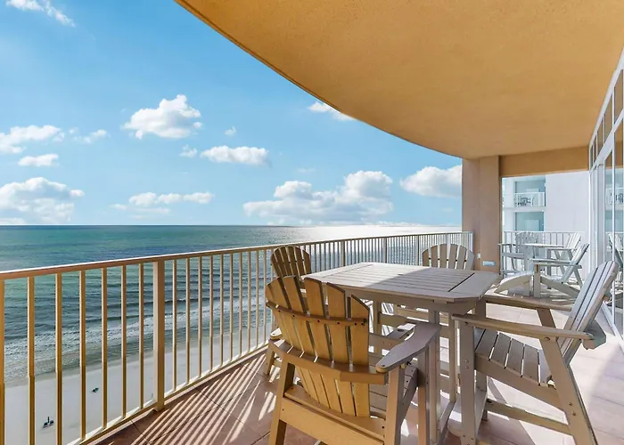 Holiday home Gulf-front With Panoramic Views Balcony & Shared Pool Hot Tub Gym *