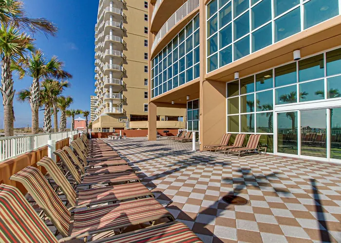 Gulf-front With Panoramic Views Balcony & Shared Pool Hot Tub Gym * Gulf Shores
