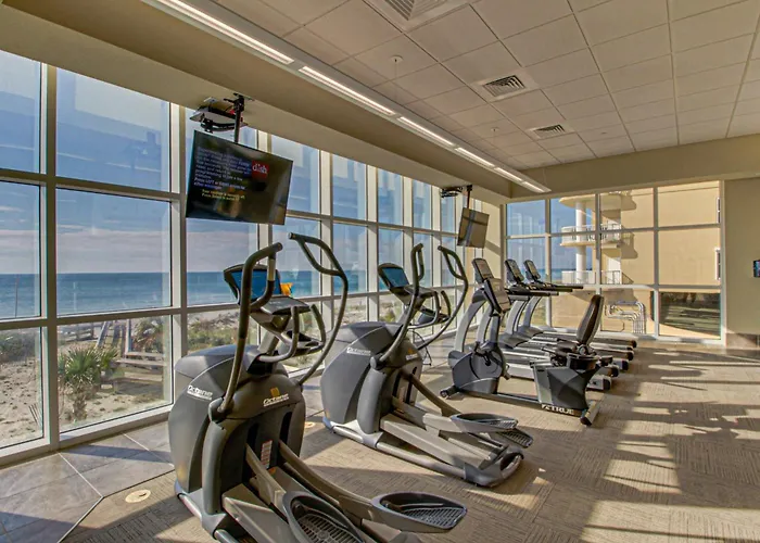 Gulf-front With Panoramic Views Balcony & Shared Pool Hot Tub Gym Holiday home